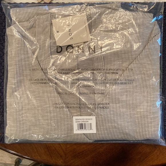 DONNI Ribbed Cardigan - Picture 2 of 5